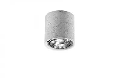 Produktbild von Deckenleuchte CULLO Beton 1xGU10 10W Beton 14x14x14cm Sollux Lighting