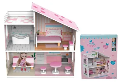 Produktbild von Puppenhaus CASA DELLE BAMBOLE für Kinder