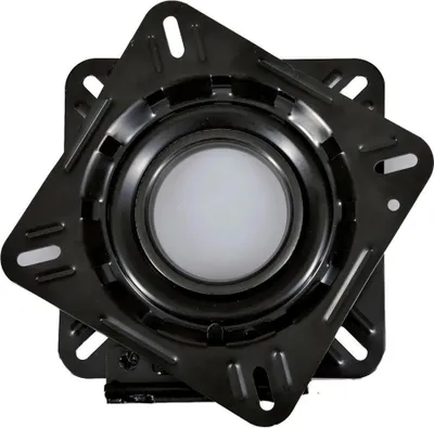 Image de Talamex Base de siège pivotante Avec verrouillage Noir Noir One Size
