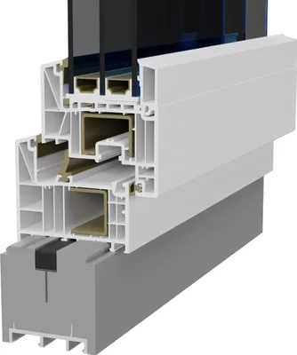 Produktbild von ELHARE WARME FENSTERBANK - Bodeneinstandsprofil Höhe 70mm - Styrodur XPS - Dämmprofile - Thermo