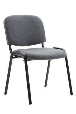 Produktbild von Besucherstuhl HLO-CP111 Stoff  grau