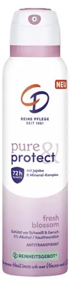 Produktbild von CD Deo Spray Pure and Protect Fresh Blossom Packung 150ml