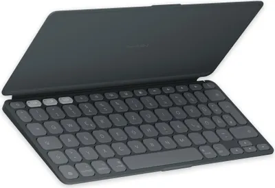 Produktbild von Logitech 920-013004, QWERTZ, Deutsch, Scherenschalter, 1,8 cm, 1 mm, Graphit