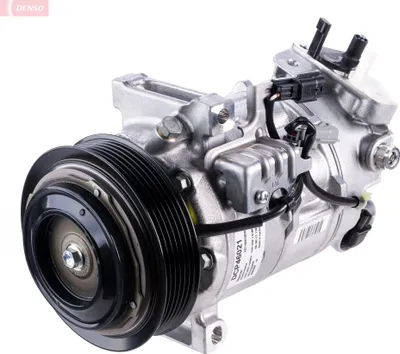 Produktbild von DENSO DCP46021 6SBH14C Klimaanlage Klimakompressor ND-12 R1234yf für NISSAN Qashqai II (J11, J11) X-TRAIL (T32)