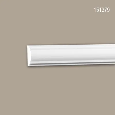 Produktbild von PROFHOME 151379 Wand- und Friesleiste Stuckleiste Zierleiste Friesleiste 2 m