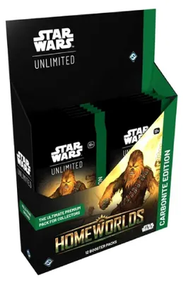 Produktbild von Star Wars Unlimited - Homeworlds Carbonite Booster Display (Englisch)