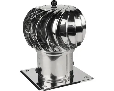 Obrázok produktu pre Ventilačná turbína ku komínu De Witky Ø150 mm nerez