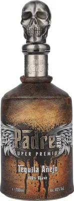 Image de Padre Azul Super Premium Tequila Añejo 100% Agave 40% Vol. 0,7l