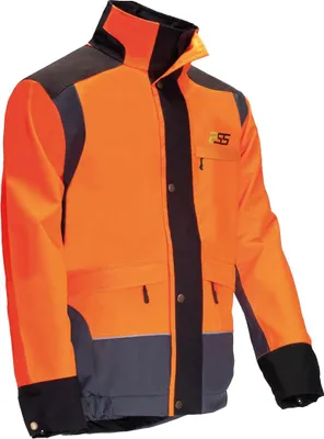 Produktbild von PSS Regenjacke wasserdicht X-treme Rain Orange/Grau Größe XXL
