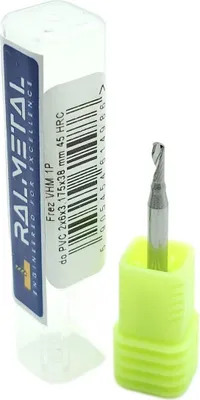 Image de 1P VHM Coupe-bois pour PVC 2 x 6 x 3,175 x 38 mm