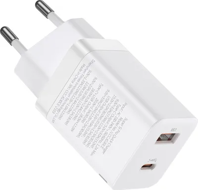 Immagine prodotto di Baseus Super Si Pro Caricabatterie veloce Usb / Usb Tipo C 30W Consegna di potenza Carica rapida Bianco (Ccsupp-E02)
