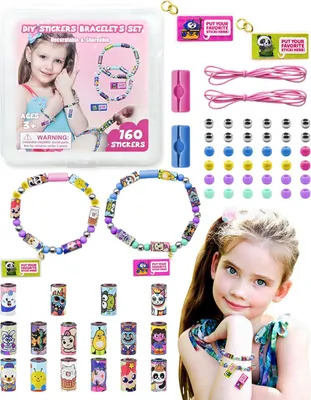 Zdjęcie produktu dla Rolka z naklejkami, bransoletka, 160 małych naklejek