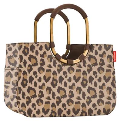 Produktbild von reisenthel loopshopper L Einkaufstasche Tragetasche leo macchiato OR6047