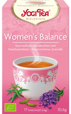 Produktbild von Yogi Tea Frauen-Balance, -Tee (17 Stück)
