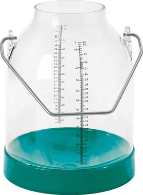 Produktbild von Kerbl Melkeimer 30 Liter mit Skala grün, Bügelhöhe 143