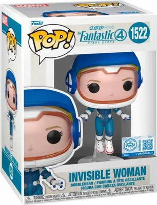 Produktbild von Funko Pop! Marvel: Fantastic 4: First Steps - Invisible Woman #1522 Special Edition Exclusive