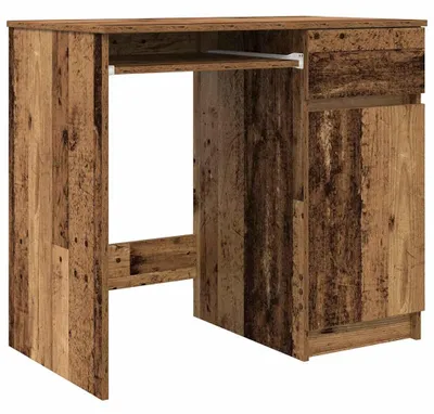 Immagine prodotto di vidaXL Scrivania effetto legno vecchio 86x49x76 cm materiale a base di legno