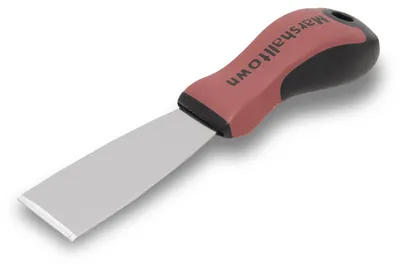 Obrázok produktu pre Marshalltown Tvrdá stierka, rukoväť Durasoft, uhlíková oceľ, rozmery: 197 x 38 mm