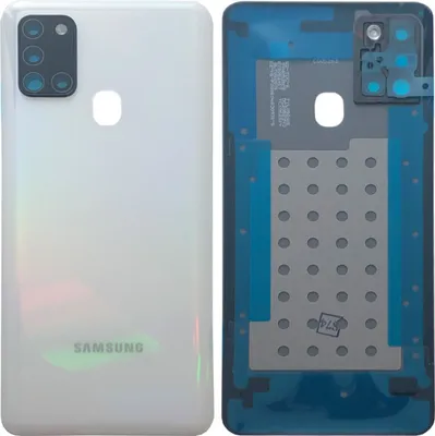 Image de Couvercle de batterie Samsung MEA pour Galaxy A21s A217F, blanc, neuf