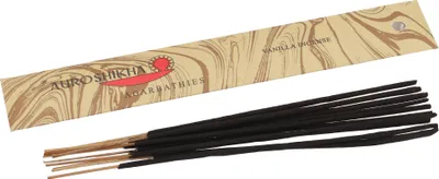 Produktbild von Auroshikha Räucherstäbchen - Vanilla Incense, Orange, 23*3,5*0,3 cm, Indische Räucherstäbchen