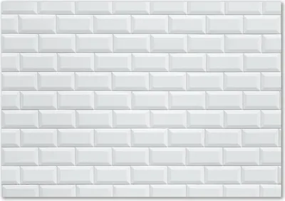 Produktbild von Tulup® Glas-Bild - 100 x 70 - Wandbild aus Glas - Wandkunst - Wandbild hinter gehärtetem Sicherheitsglas - Sonstige - Keramikwand - Weiß