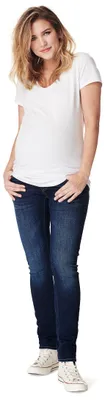 Produktbild von Noppies Damen Otb Slim Mila Comfort Everyday Blue Umstandsjeans, Everyday Blue,