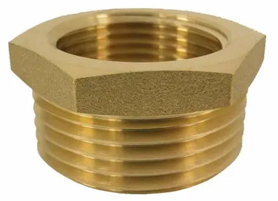 Zdjęcie produktu dla Złączka gwintowana reduktor mosiężny 1/2" AG x 3/8" IG
