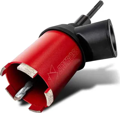 Produktbild von Dosensenker Red Force - 82 mm - SDS-Plus Set mit Absaugung