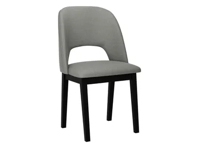 Obrázek produktu pro Kuchyňská čalouněná židle AFTON 2 - černá / šedá