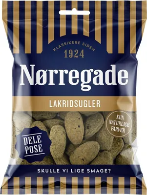 Produktbild von Noerregade Lakridsugler 270g - Lakritz Bonbons