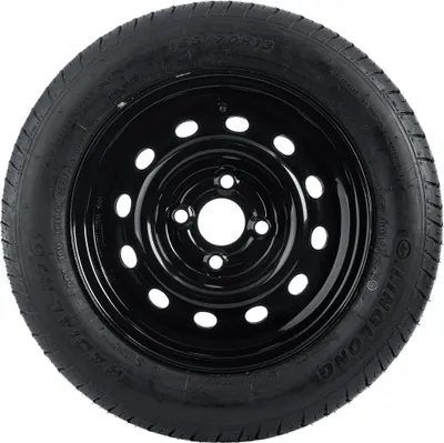 Produktbild von Anhängerrad REIFEN LINGLONG 155/70 R13 75N UNITRAILER FELGE schwarz 4Jx13"H2 4x100 ET:30