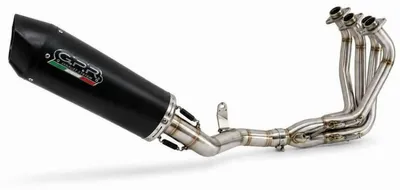 Image de Échappement complet GPR Furore-A, noir, avec catalyseur et tuyau de liaison, pour Suzuki GSX-S 1000 E5