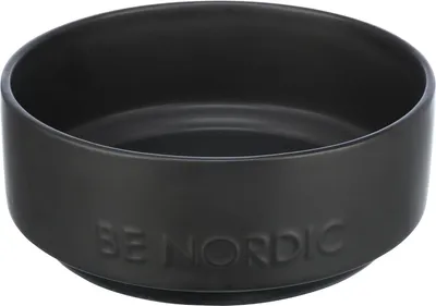 Immagine prodotto di Ciotola per cani in Vetroceramica - 1200 ml - diametro 18 cm - antiscivolo - nera