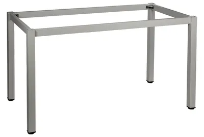 Produktbild von Metallrahmengestell mit quadratischem Bein, NY-A057/K, Bein mit einem Querschnitt von 5x5 cm, Abmessungen 116x76x72,5 cm, Grau