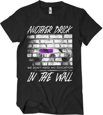 Produktbild von Another Brick In The Wall T-Shirt - Small - Black