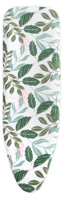 Bügelbrettbezug, 123x39 cm, grünes Waldblatt-Design, Baumwolle