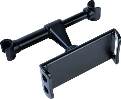 Produktbild von CLM-Tech Tablet Kopfstützenhalterung Auto, Auto-Kopfstützen-Halter Tablet-Halterung, 360 Grad Drehung, Universal für 4-11 Zoll Tablets und Smartphones, schwarz