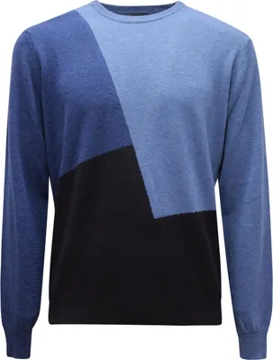 Produktbild von 6657AQ maglione uomo FERRANTE man wool sweater blue