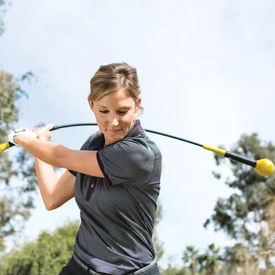 Produktbild von SKLZ Golftrainer Gold Flex 40" Gelb-Schwarz SK6502010 Golf Training Aid
