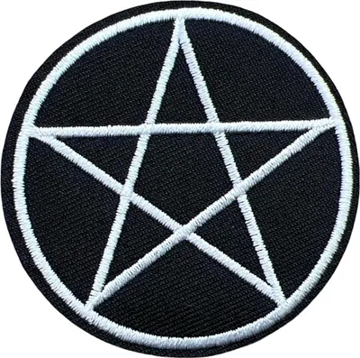 Produktbild von Pentagramm-Stern-Emblem-Aufnäher zum Aufbügeln