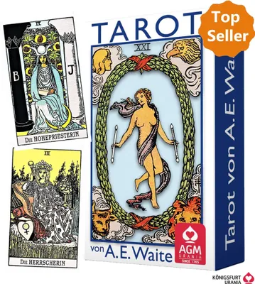 Produktbild von Waite Tarot, Tarotkarten (Pocket)