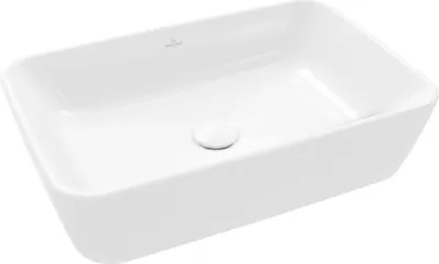 Produktbild von Villeroy & Boch Architectura Opzetwastafel Rechthoek Met Overloop 60x40,5x15,5 cm Alpin Wit