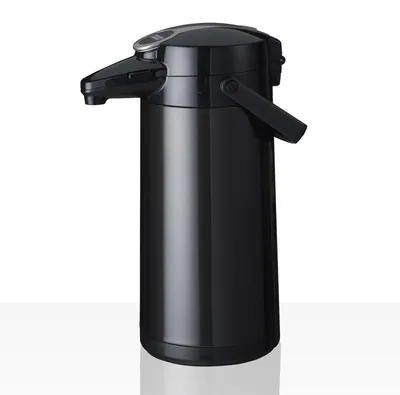 Produktbild von Bonamat Airpot Furento Pumpkanne 2,2l für TH - Edelstahlinnenzylinder Metallic Schwarz
