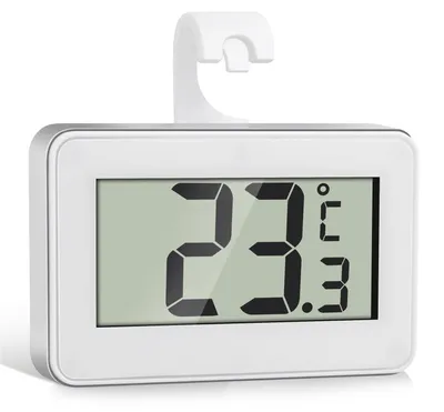 Digitales Kühlschrankthermometer, wasserdicht, -20 bis 50 °C, 1 St.