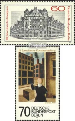 Produktbild von Briefmarken Berlin (West) 1977 Mi 550,551 (kompl.Ausg.) postfrisch Patentgesetz