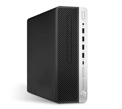 Produktbild von HP ProDesk 600 G5 Desktop PC Computer - Intel Core i3-9100 (9.Gen) bis zu 4x 4,2 GHz - 8GB RAM - 256GB SSD - Windows 11 Pro - Norton 1 Jahr
