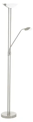 Obrázok produktu pre EGLO Baya led, nikel, Biela, Spálne, Obývacia izba, Sklo, Plast, Oceľ, IP20, II, LED