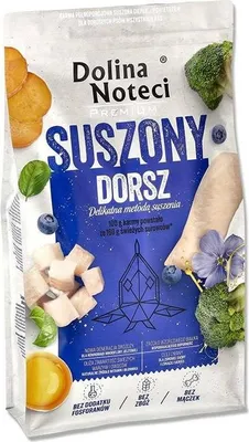 Zdjęcie produktu dla DOLINA NOTECI PREMIUM suszona karma dla psa dorsz 9kg