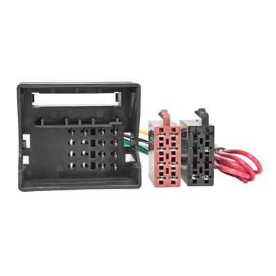Produktbild von Radio Adapter Kabel kompatibel mit Alfa Fiat Citroen Lancia Peugeot Toyota Quadlock auf ISO Zündplus ext.