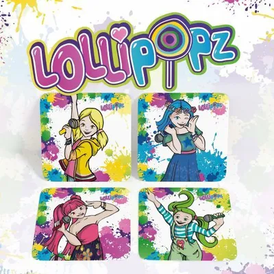 Produktbild von Lollipopz set podtácků